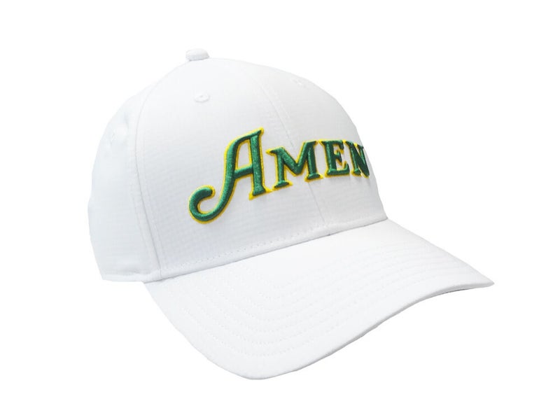 NEW TaylorMade Custom Radar Amen Masters White/Green/Yellow Adjustable