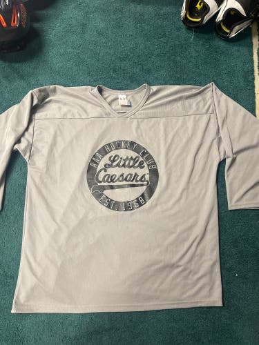 Little Caesars Gray New XL Jersey