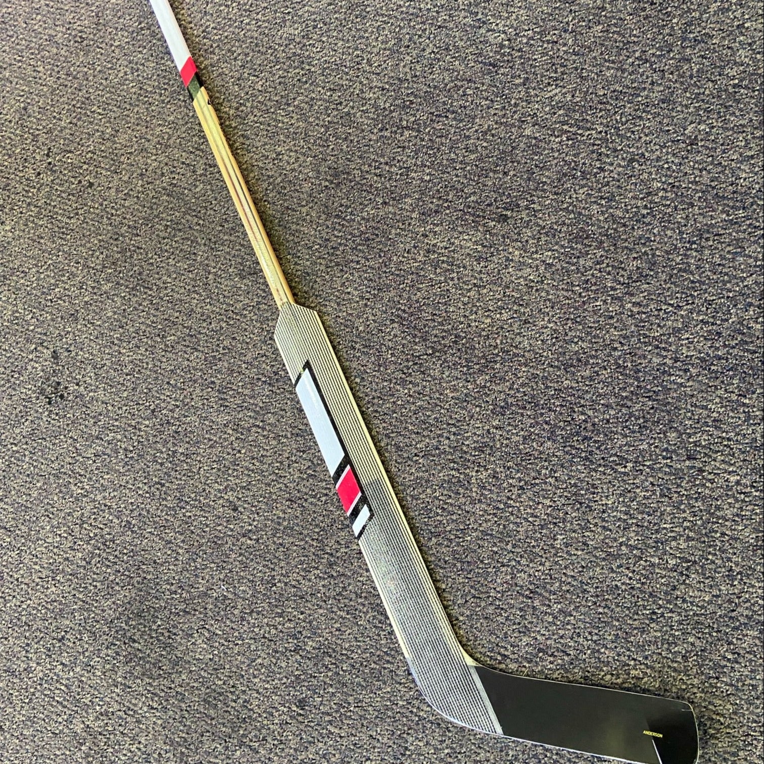Warrior Custom Pro Stock Composite Goalie Stick 28" Paddle MISKA 5211 