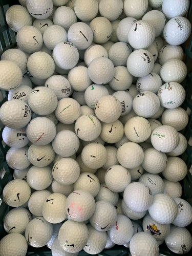One Thousand 1,000 AAA Nike Mix Used Bulk Golf Balls 3A Course Play or Practice