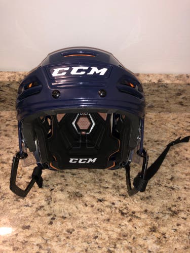 NEW  BLUE CCM  Hockey Helmet SIZE MEDIUM