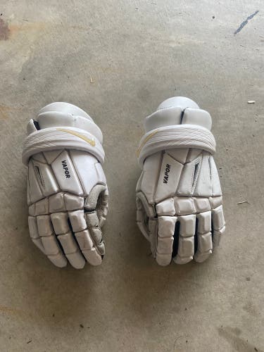 Used Player's Nike 13" Vapor Lacrosse Gloves