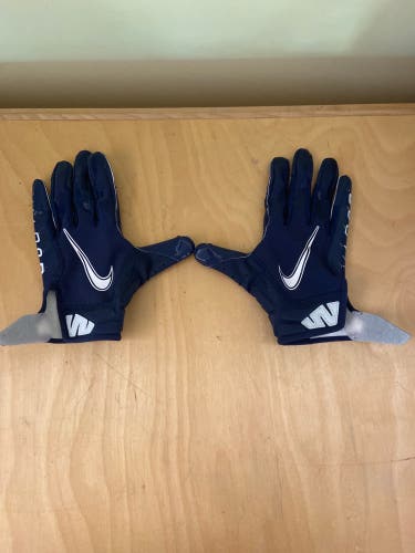 Blue Adult Large Nike Vapor Jet Gloves
