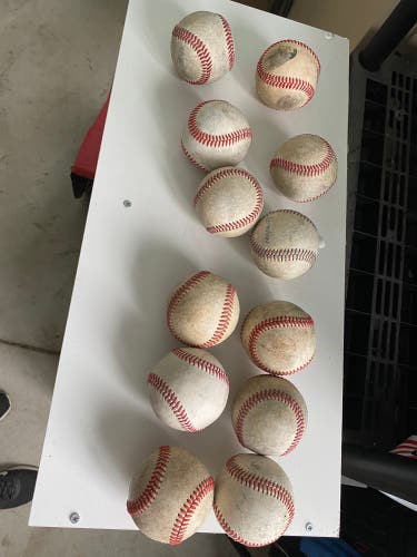 Baseballs 12 Pack (1 Dozen) Baseballs Used Good