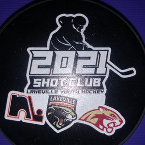 2021 SHOT CLUB LAKEVILLE YOUTH HOCKEY PUCK