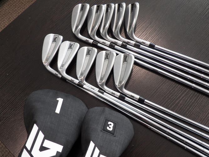 LEFT HAND COMPLETE PXG GOLF SET (DRIVER, FAIRWAY, IRON SET) STIFF FLEX