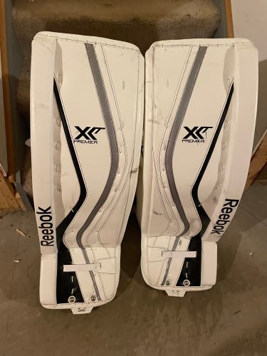 Used 35+1 Reebok Premier XLT Goalie Leg Pads