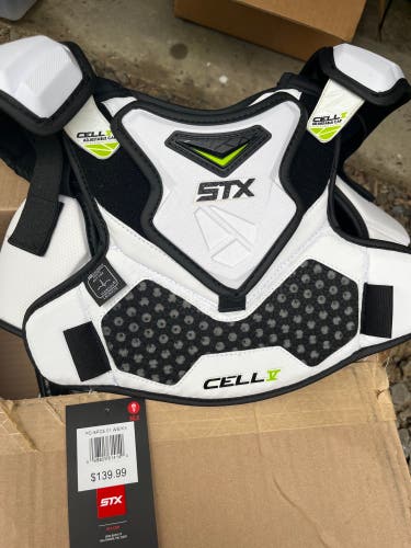 New Small STX Cell V Shoulder Pads