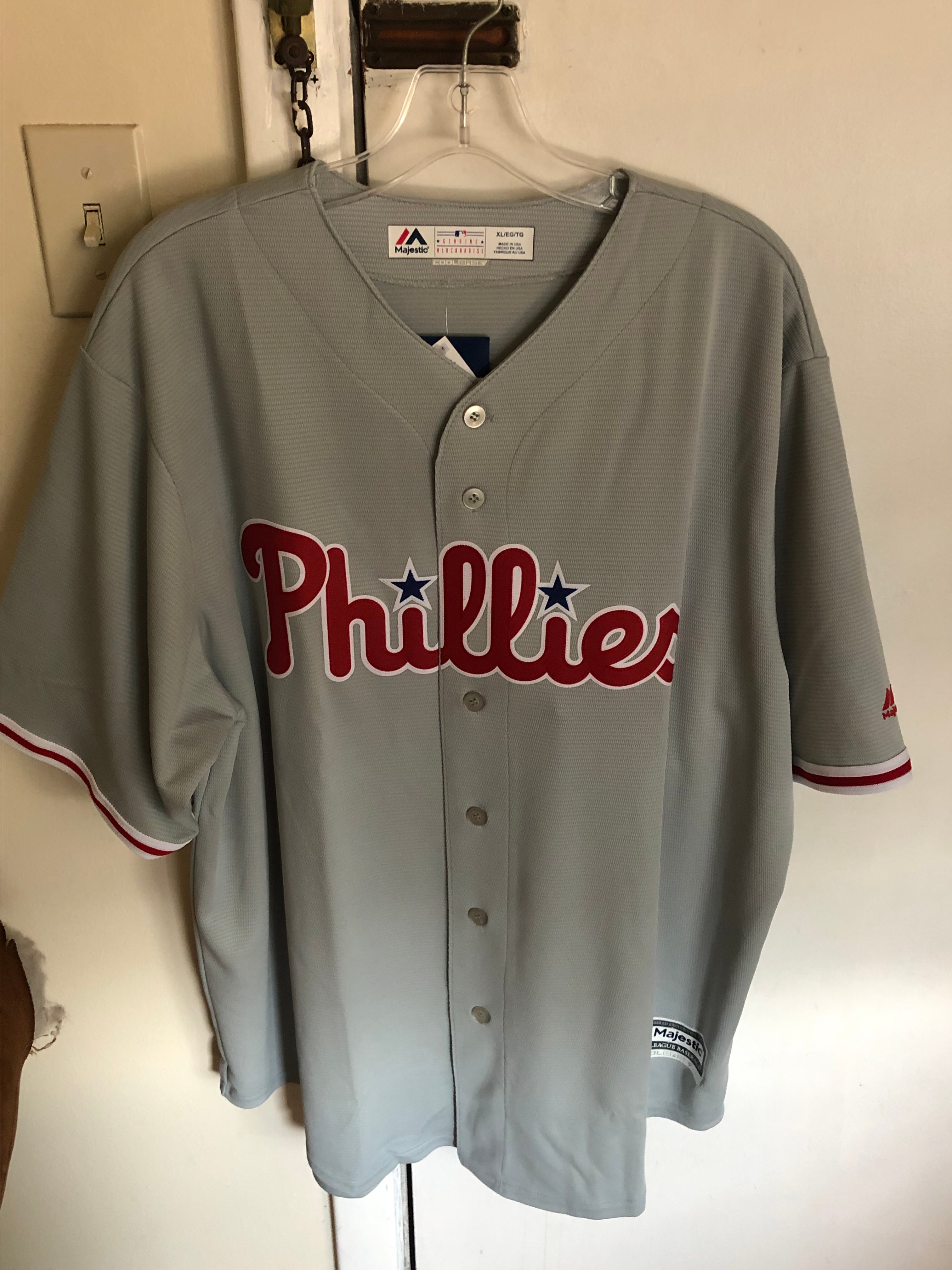 Bryce Harper Philadelphia Phillies Majestic Official MLB Baseball Jersey  4XLT