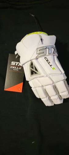 Brand New 12" STX Cell V Lacrosse Gloves - Medium