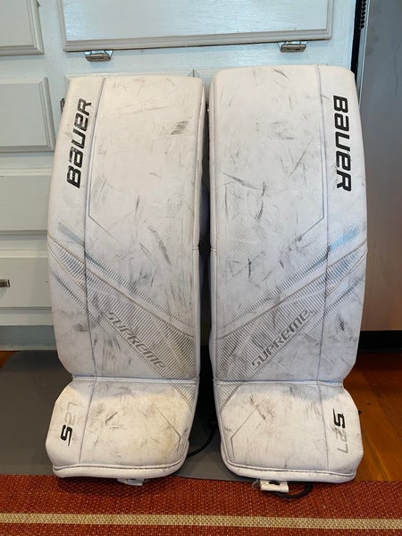 30+1” Bauer Supreme S27 Goalie Leg Pads (Jr Large)
