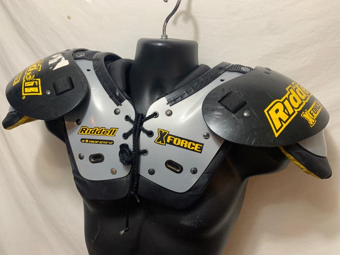 Used Medium Riddell XForce Youth Shoulder Pads