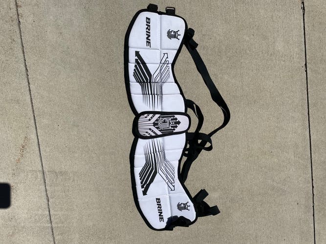 Used Brine Rib Protector White and Black