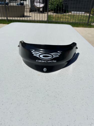 Used Cascade Goalie Neck Protector Black
