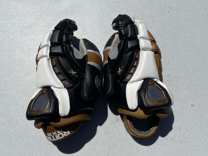 Used Goalie Maverik Rome RX3 Lacrosse Gloves 13"