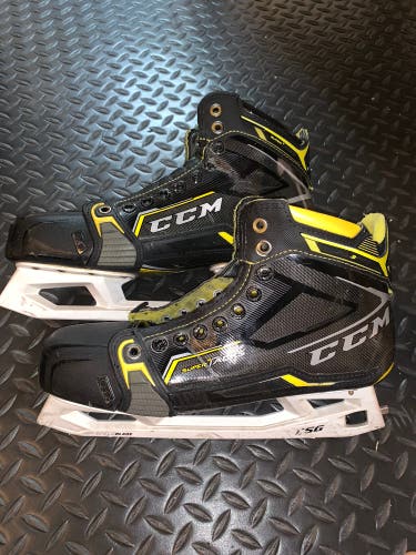 Senior CCM Regular Width Size 9.5 AS3 pro Hockey Goalie Skates