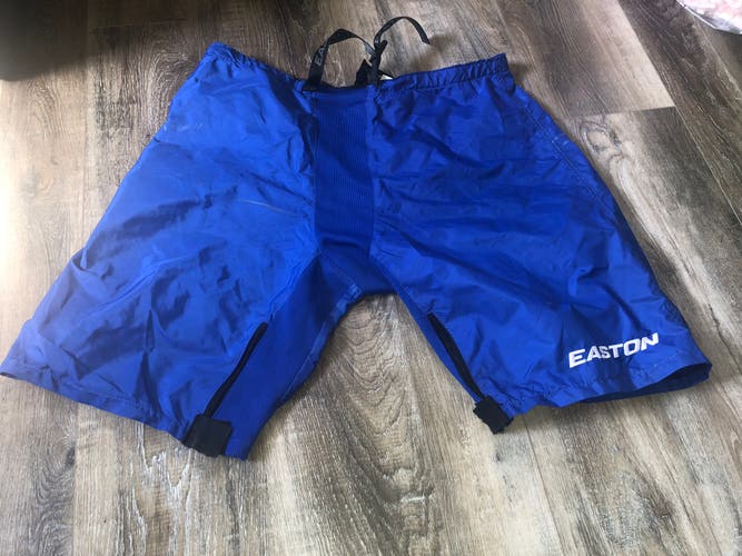 ROYAL BLUE EASTON HOCKEY  PANT COVER UPS SIZE LARGE