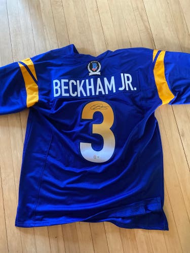 O’Dell Beckham Jr. Signed Jersey