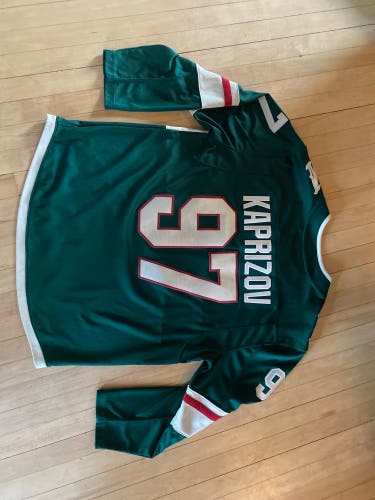 Authentic Kaprizov jersey