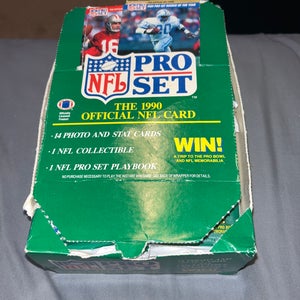 Pro Set 1990 34 Unopened Packs