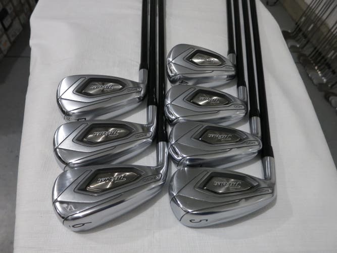 Titleist T400 Iron Set - 5-PW, 43* - Tensei AV Series Senior Flex Graphite - LH