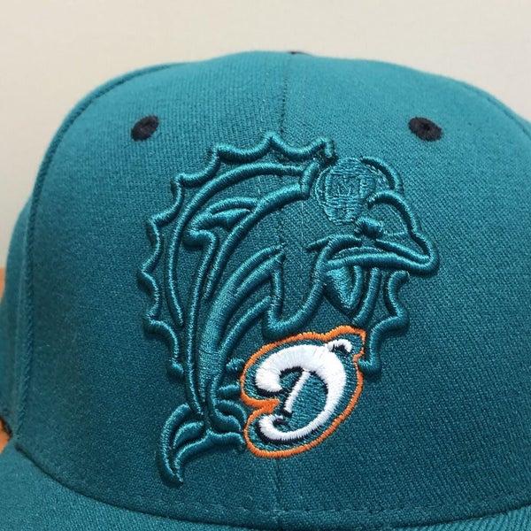 Miami Dolphins Reebok NFL Equipment Old Logo Hat Vintage OSFA