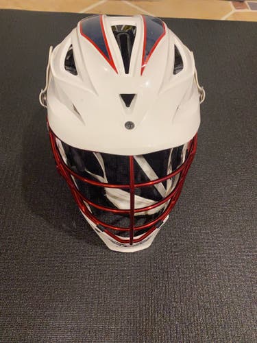 Used Cascade R Helmet with Red chrome