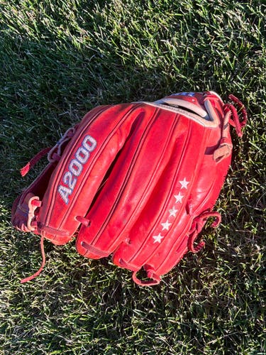 wilson a2000 Red stars and stripes 1786 11.5 inch RARE LIMITED EDITION
