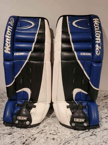 CCM Heaton 10 goalie pads glove and blocker set