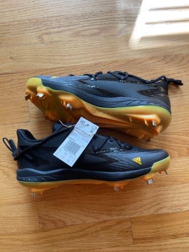 New Black Men's Metal Adizero Afterburner 8