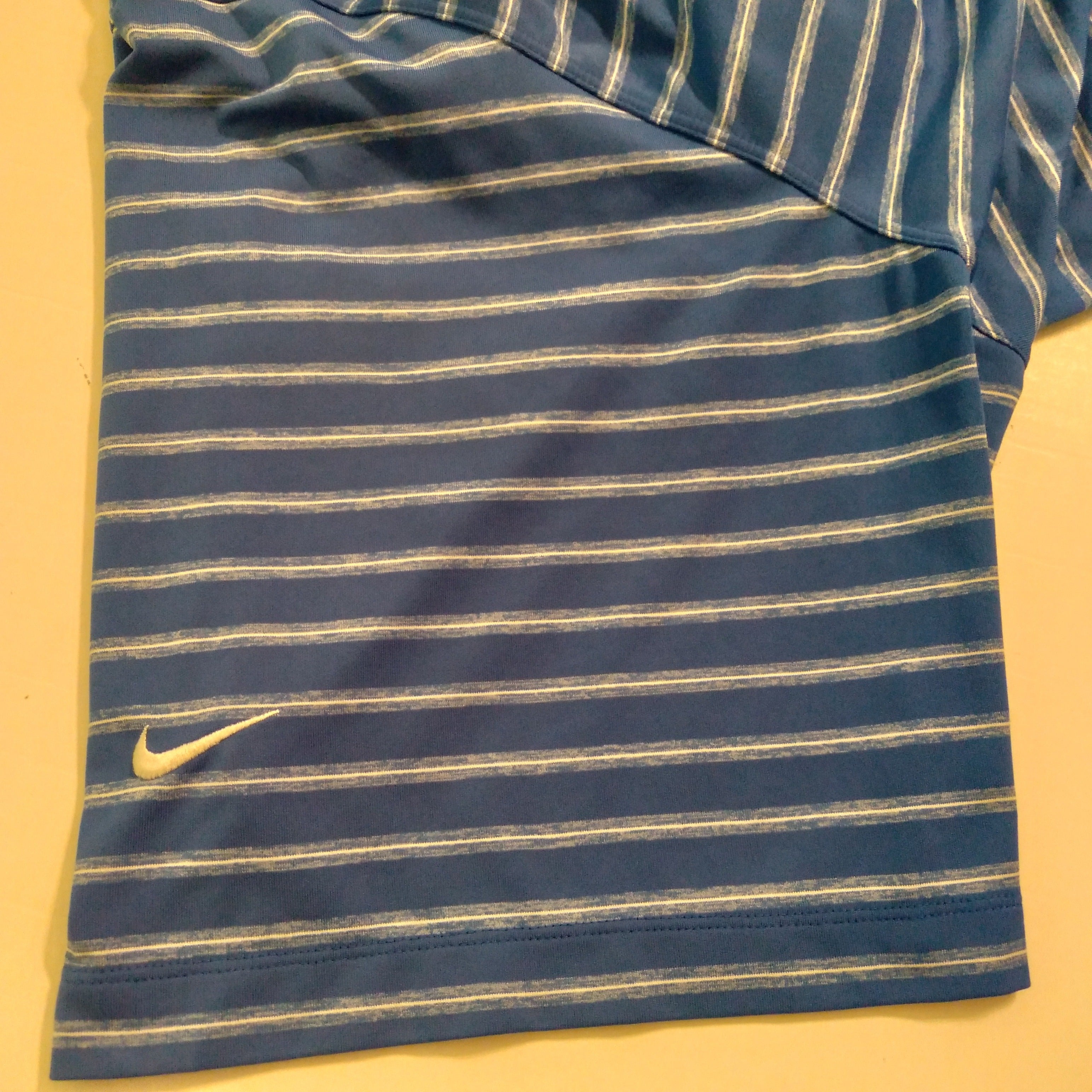 Nike Golf Tour Performance Dri Fit Men Blue Stripe Polo Golf Shirt XXL |  SidelineSwap