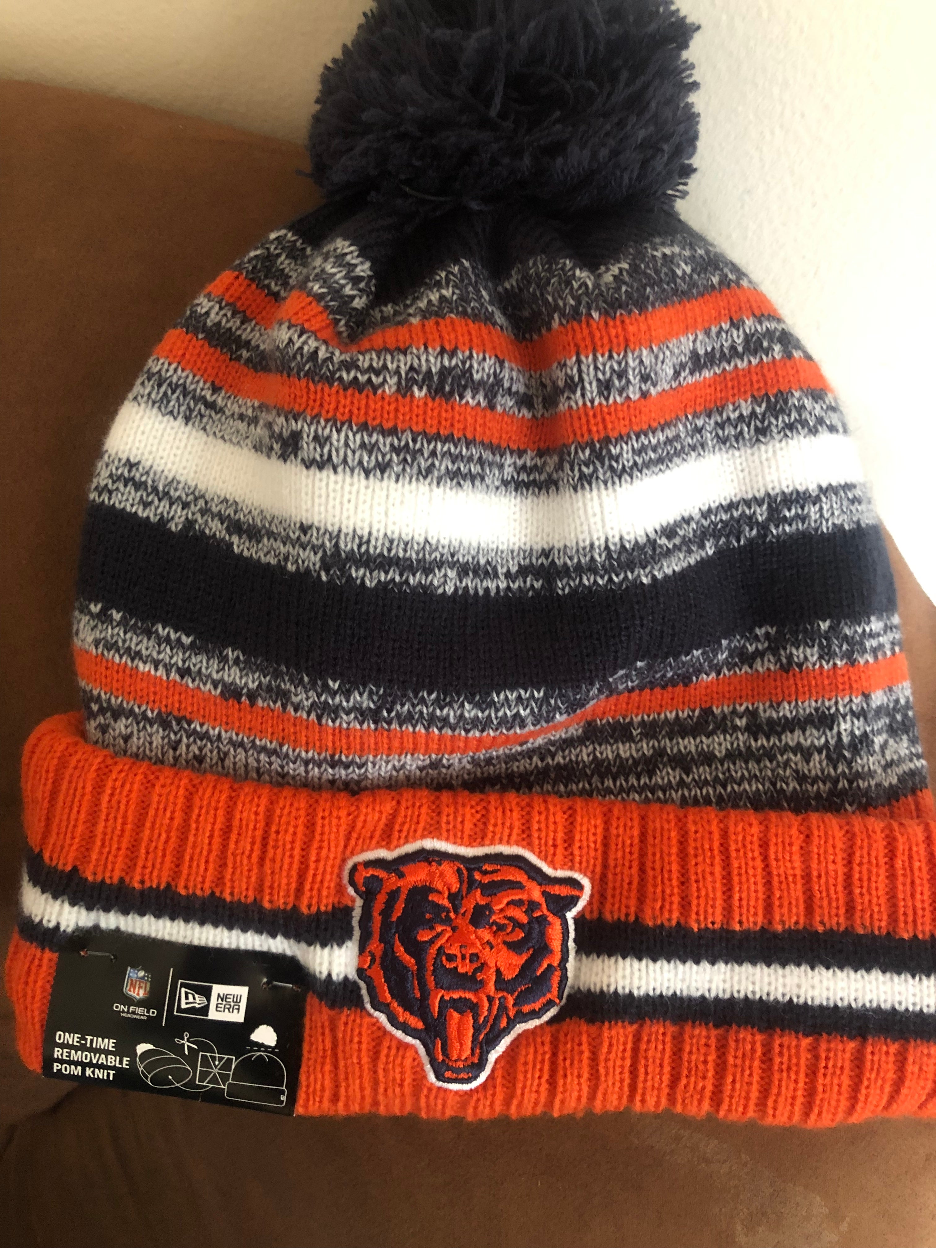 Chicago Bears new era NFL sideline knit 