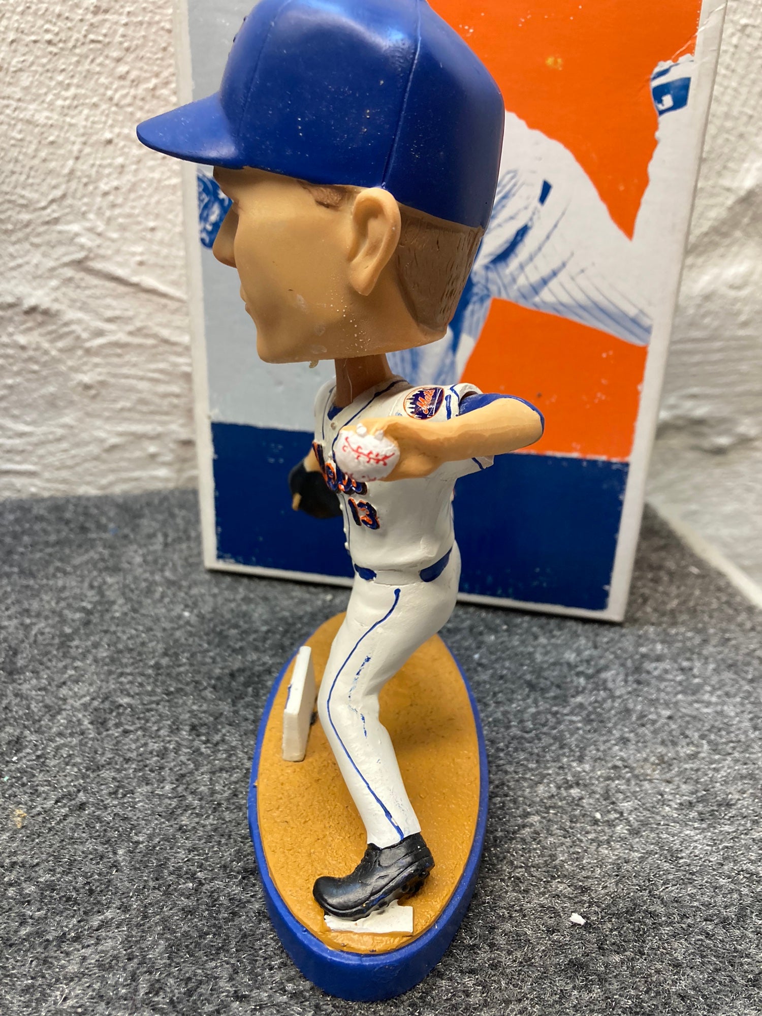 2009 MLB New York Mets BILLY WAGNER Baseball Bobblehead Shea