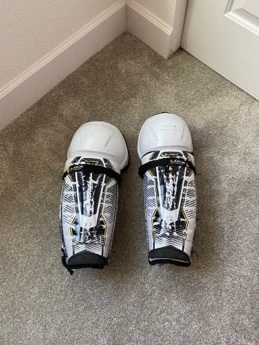 Used Pro Stock CCM Super Tacks Shin Pads