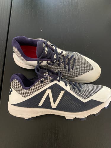 Blue Adult Molded Cleats High Top