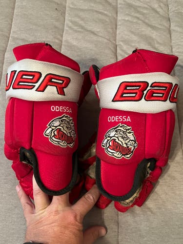 Bauer 14" Pro Stock Vapor Pro Team Gloves