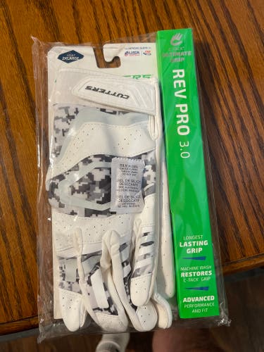 White Adult XXL Cutters Rev 3.0 Gloves