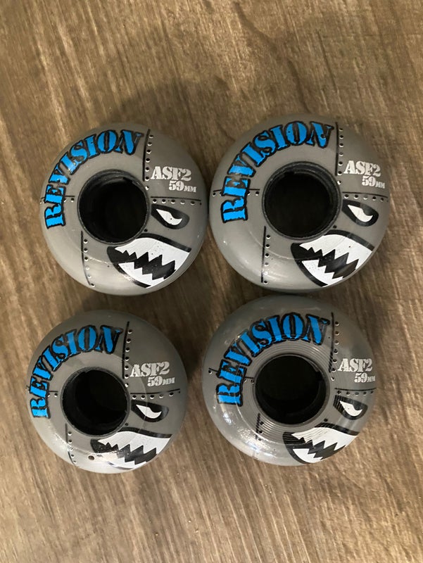 New Revision 59mm Outdoor Roller Hockey Wheels(4 Pack)