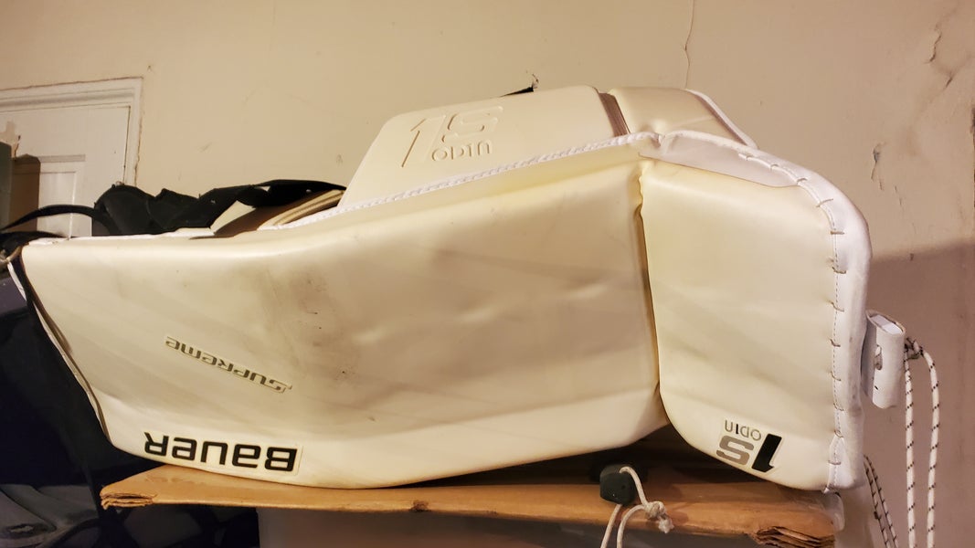 Almost 35" Bauer Supreme 1S Goalie Leg Pads