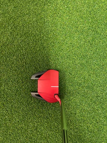 Men's New TaylorMade Left Hand Mallet Spider Gt Putter Uniflex 35"