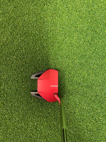 Men's New TaylorMade Left Hand Mallet Spider Gt Putter Uniflex 35"