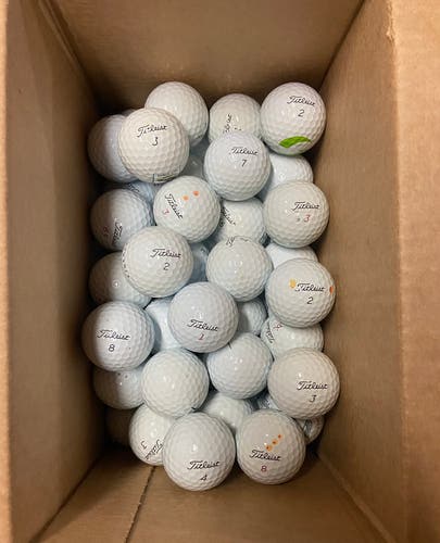 50 Used Titleist Pro V1/x Balls