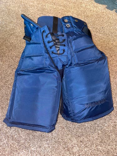 New Large Vaughn Pro Stock Hockey Goalie Pants Notre Dame