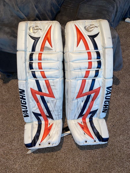 34" Vaughn Pro Stock Goalie Leg Pads