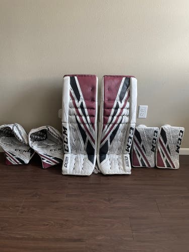 34" Regular Pro Stock Extreme Flex 4 Goalie Full Set