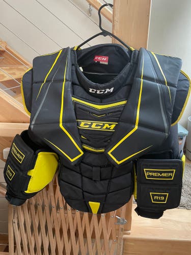 Large CCM Premier R1.9 Goalie Chest Protector