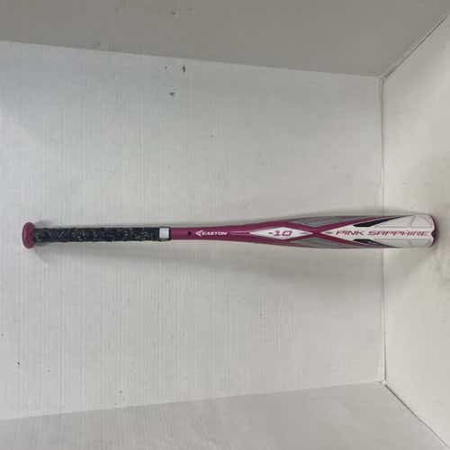 Used Easton Pink Sapphire 27" -10 Drop Fastpitch Bats