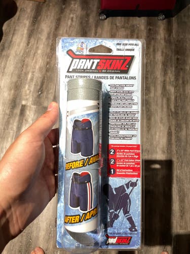 Pantskinz silver pant stripes