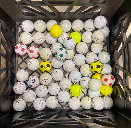 50 Used Callaway Chrome Soft Balls