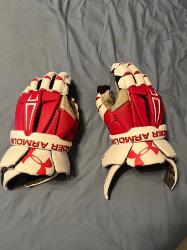 Used Goalie Under Armour 11" Command Pro 2 Lacrosse Gloves